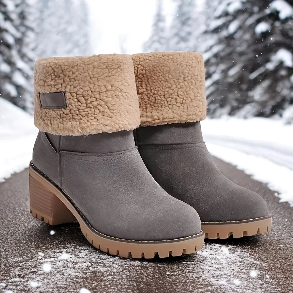 Faux Fur Snow Boots
